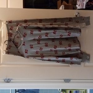 Mens/Unisex Large Tall PJ's - 100% Cotton - soft XOXO